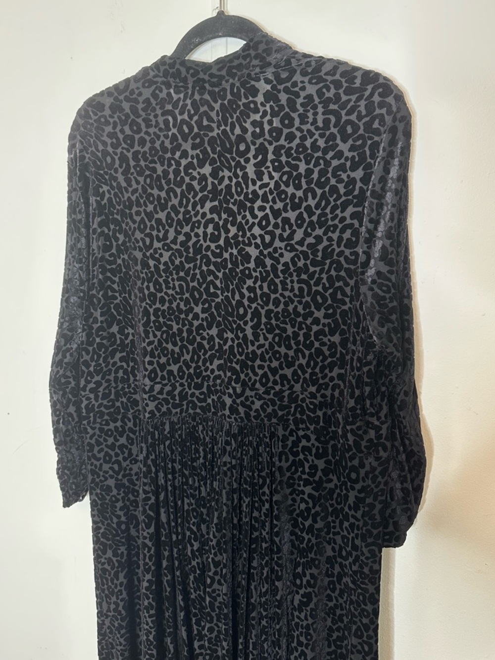 Torrid Leopard Print Velvet Burnout Dress Duster Size 2X - Picture 10 of 11